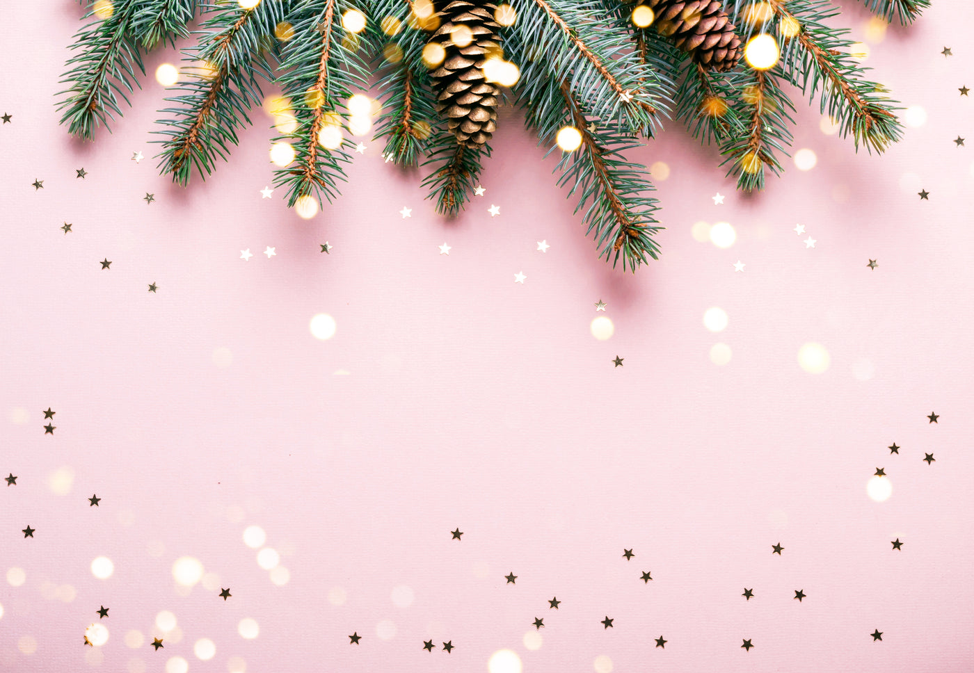 Pink christmas - photo table product backdrop
